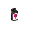 Plug anal pompon fuschia 